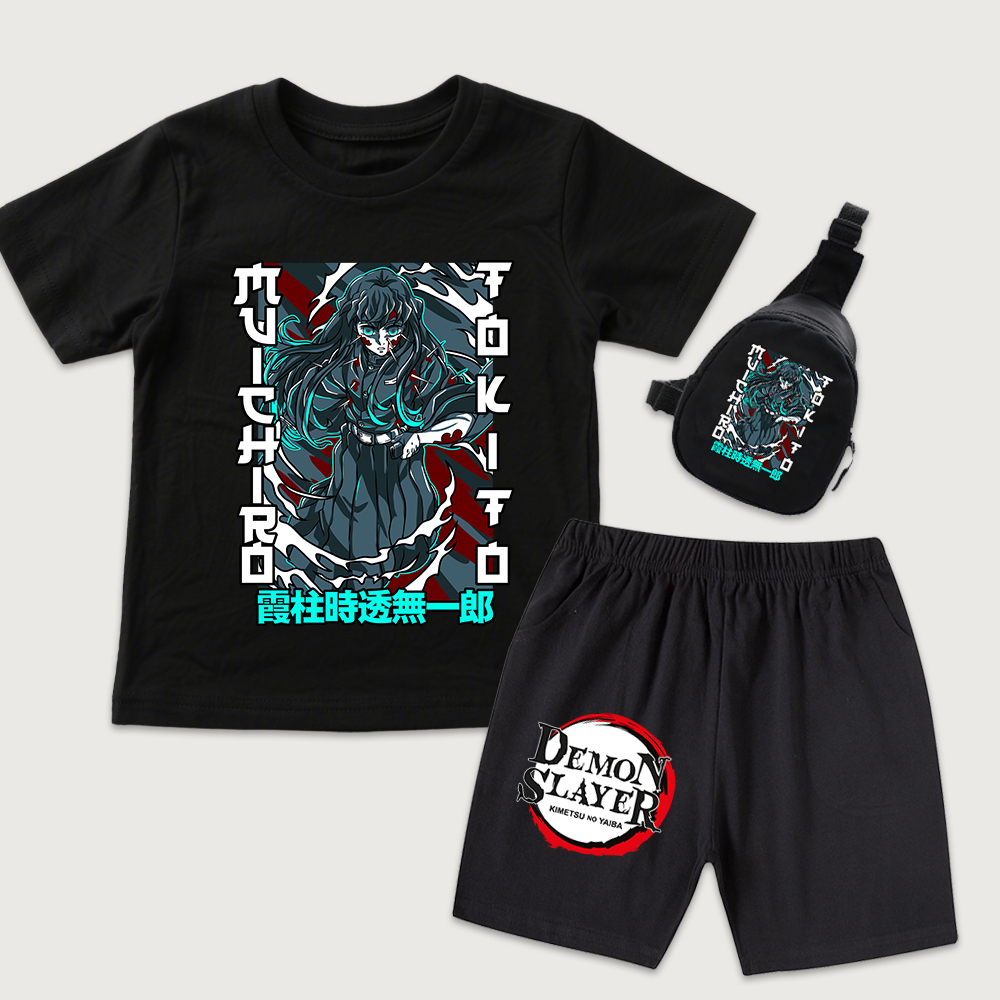 Boyshort Underwear - Demon Slayer Muichiro Tokito Anime-Print Kinder