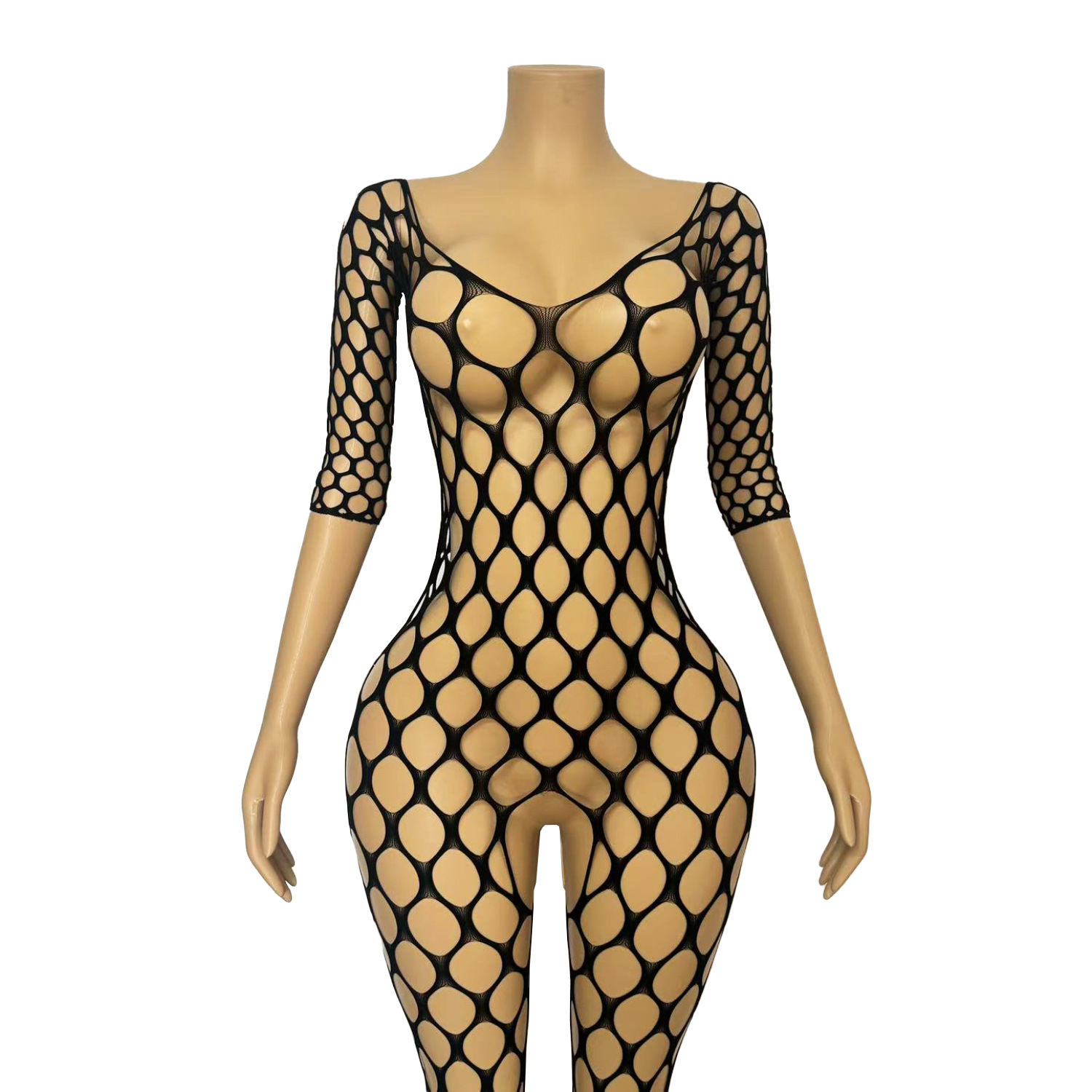 Exotische ouvert sexy Dessous  – Bodystocking Fishnet Bewertung und Preis
