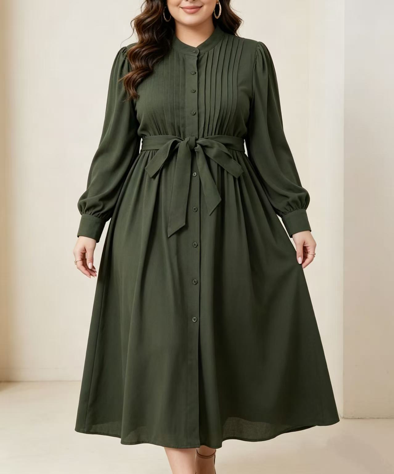 Plus-Size Damen-Maxikleid in A – Corset Waist Cinch Bewertung und Preis