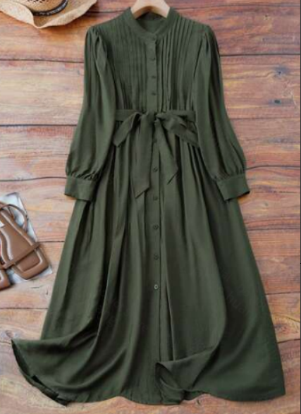 Plus-Size Damen-Maxikleid in A – Corset Waist Cinch Bewertung und Preis