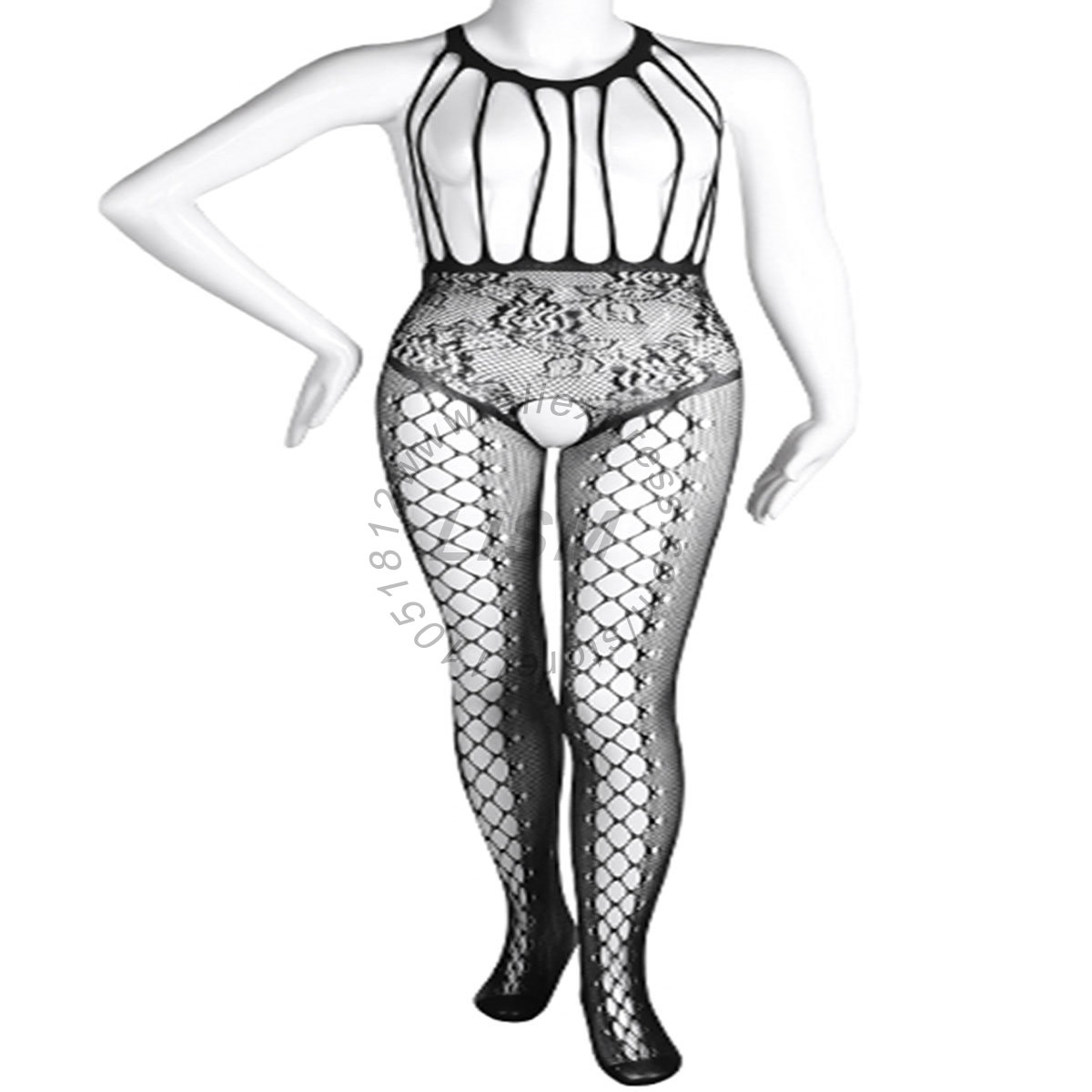 LISM Sexy Neckholder-Bodystock – Bodystocking Fishnet Bewertung und Preis