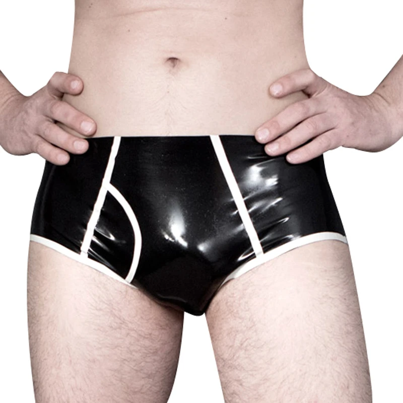 Party-Latex-Slip mit Streifenl – Boyshort Underwear Bewertung und Preis